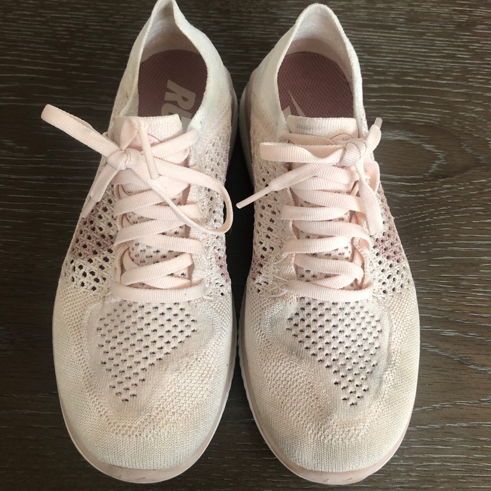 Pale Pink Nike Flynit Size 7